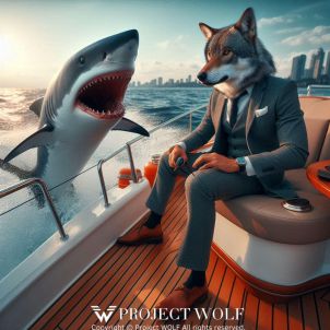 Project Wolf/ Sharks Fall in Love with Wolf, Too