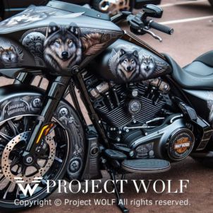 Project wolf / Wolftuning Harley Bike