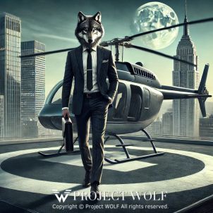 project WOLF/stepping out of a helicopter