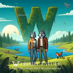 Project Wolf / Grass and River Wolf and Fox