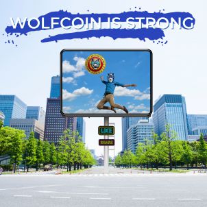 Wolfcoin is strong