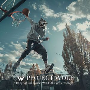 PROJECT WOLF!! WOLF dunk shot!!