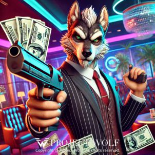 project WOLF/firing bundles of cash from a money gun