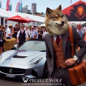 Project Wolf/to tour the world's automobile fairs