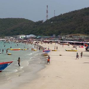 파타야 코란(산호섬) 따웬 비치 Tawaen Beach 방문후기