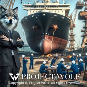 Project Wolf 선박을 건조하다.