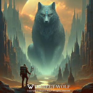 Project wolf / stand before Wolf of character