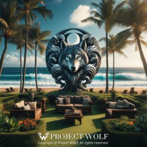 Project wolf / Hawaiian Wolf Sculpture