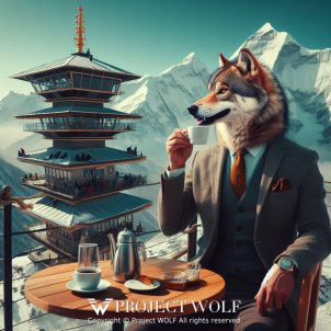 Project Wolf, wolfcoin/ Himalayan Wolf Cafe