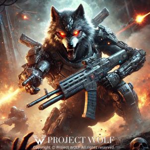 project WOLF/equipped with cybernetic gear,