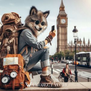 Project wolf / Wolf on a trip to England