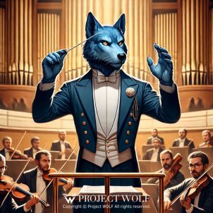 The Maestro of WOLFCOIN Symphony