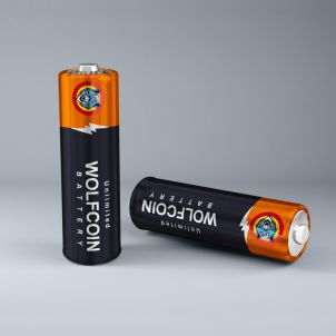 강력한 울프코인 배터리 POWERFUL WOLFCOIN BATTERY