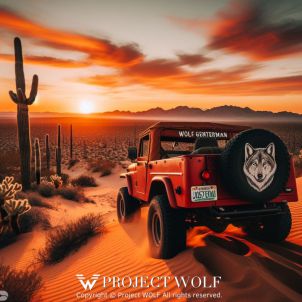 Project Wolf/ see the red sunset