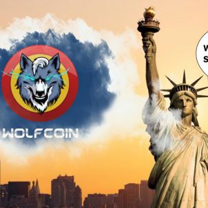 자유의 여신상도 울프코인 인증 WOLFCOIN RECOGNIZED BY THE STATUE OF LIBERTY