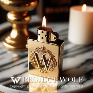 Project Wolf / W golden Lighter