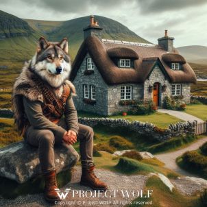 Project Wolf/ take a break in a mountain lodge