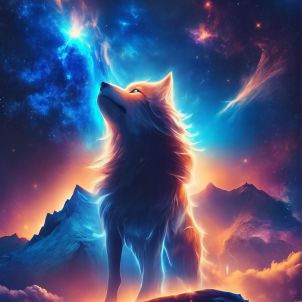 WOLFCOIN MEME Wolves with the Power of the Universe