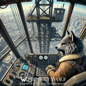 project WOLF/operations from the tall tower crane,