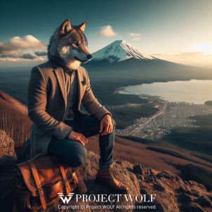 Project Wolf/ Wolf to see Mount Fuji in Japan