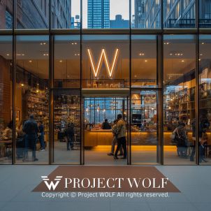 PROJECT WOLF!! "W" milk tea cafe in New York!!