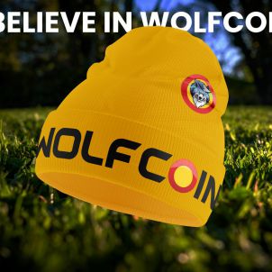 울프코인 비니 Wolfcoin beanie