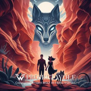 Project Wofl / Wolf and Fox join hands in Antelope Canyon