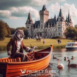 Project wolf / boating in the lake