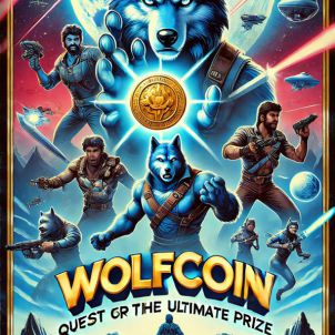 MOVIE POSTER - WOLFCOIN: Quest for the Ultimate Prize