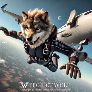 project WOLF/skydiving out of the airplane