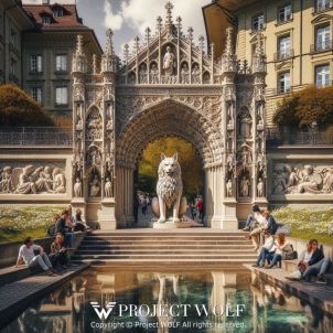 Project wolf / travel in Bern, Switzerland