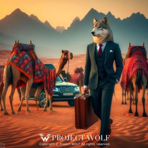 Project wolf / On my way to meet the Arab rich