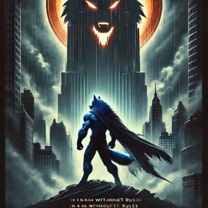 MOVIE POSTER - WOLFCOIN: Protector of the City