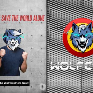 혼자서는 세상을 바꿀수 없다 You can't change the world alone, wolfcoin