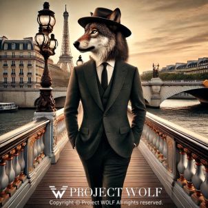 project WOLF/walked through the quiet city