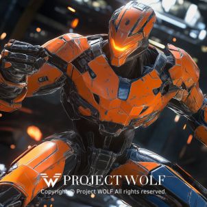 PROJECT WOLF!! Orange Wolfbot!!