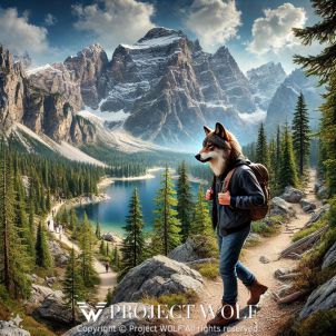 project WOLF/enjoys hiking