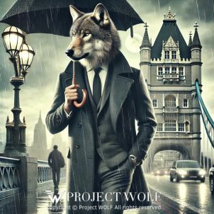 project WOLF/walked gracefully through the rain