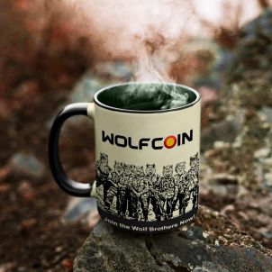 울프코인 머그컵 WOLFCOIN MUG