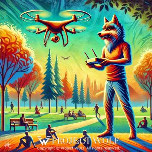 Project Wolf /controls a drone