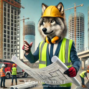 project WOLF/supervising the construction site