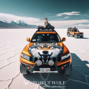 Project wolf 울프 튜닝카로 홍보.