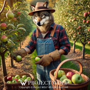 project WOLF/carefully picking apples