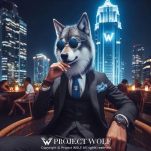 Project Wolf, wolfcoin/ The darker Wolf gets, the brighter he becomes