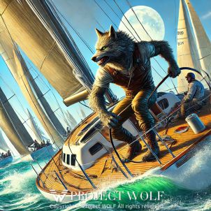 Project  Wolf / sailing on a yacht