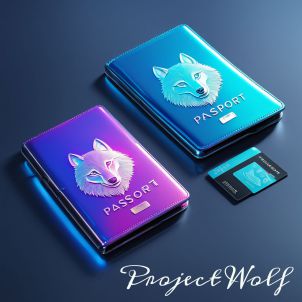 WOLFCOIN 여권 케이스~