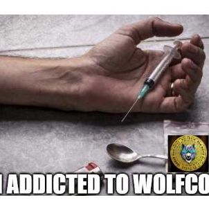 I'M ADDICTED TO WOLFCOIN.