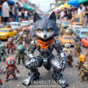 Project wolf / experience in the life of Wolf Robots