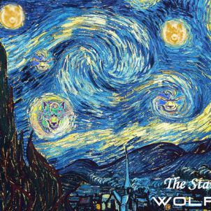 The Starry Night WOLFCOIN