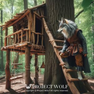 Project wolf / relax in a cabin